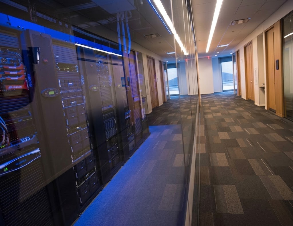 Enterprise data center server racks